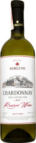 Вино Коблево Reserve Wine Шардоне белое сухое 0.75 л 9.7-13% - Фото 4