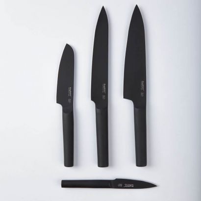 Кухонный нож BergHOFF Ron поварской 190 мм Black - Фото 3