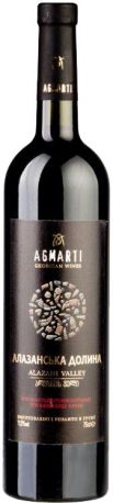 Вино Agmarti Алазанская долина красное полусладкое 0.75 л 12%