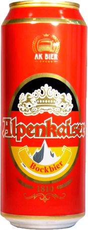 Пиво Alpenkaiser Bockbier Hell светлое фильтрованное 6.7% 0.5 л