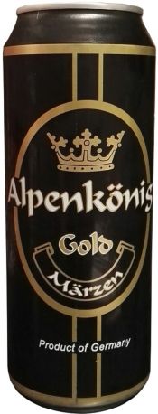 Пиво Alpenk?nig Marzen светлое фильтрованное 5% 0.5 л
