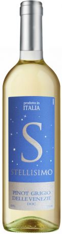 Вино Stellisimo Pinot Grigio Delle Venezie белое сухое 0.75 л 12%