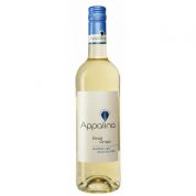 Вино безалкогольное Appalina Pinot Grigio белое полусладкое 0.75 л 0.01% Вино безалкогольное Appalina Pinot Grigio белое полусладкое 0.75 л 0.01%