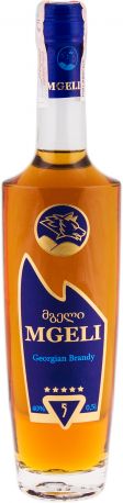 Коньяк Mgeli Georgian Brandy 5* 5 лет выдержки 0.5 л 40% - Фото 1