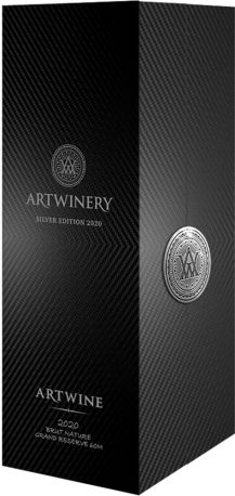 Вино игристое Artwine белое брют 0.75 л 10-13.5% в подарочной упаковке - Фото 2
