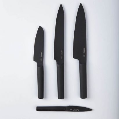 Кухонный нож BergHOFF Ron для чистки 85 мм Black - Фото 4