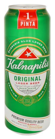Упаковка пива Kalnapilis Original светлое фильтрованное 5% 0.568 л x 24 шт - Фото 6