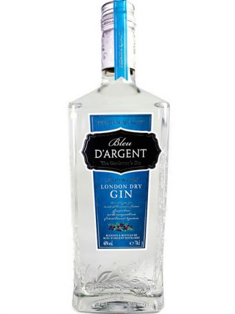 Джин Calvet Bleu D'Argent London Dry Gin 0.7 л 40%