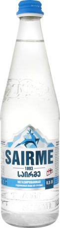 Упаковка родниковой негазированной воды Sairme 0.5 л х 12 бутылок - Фото 2