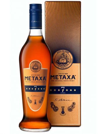 Бренди Metaxa X.O. 0.7 л 40% в подарочной упаковке