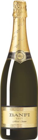 Вино игристое Banfi Brut Metodo Classico DOCG белое брют 0.75 л 12.5%