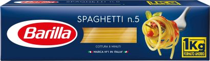 Макароны Barilla Спагетти №5 1 кг