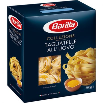 Макароны Barilla Collezione Tagliatelle All'Uovo Bolognesi Тальятелле с яйцом 500 г