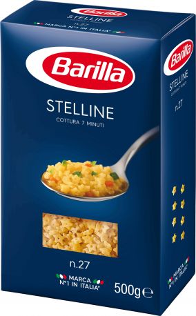 Упаковка макарон Barilla Stelline Стеллине 500 г х 24 шт - Фото 2