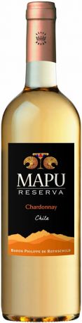 Вино Baron Philippe de Rothschild Mapu Reserva Chardonnay белое сухое 0.75 л 13.5%