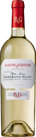 Вино Barton & Guestier Bordeaux Blanc Passeport белое сухое 0.75 л 11.5%
