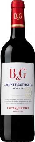 Вино Barton & Guestier Cabernet Sauvignon Reserve красное сухое 0.75 л 13.5%
