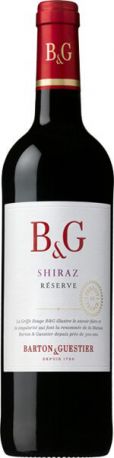 Вино Barton & Guestier Shiraz Reserve красное сухое 0.75 л 12.5%
