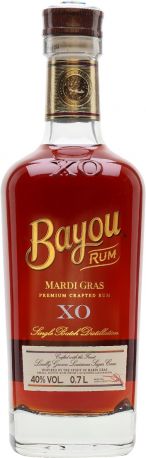 Ром Bayou Mardi Gras XO 0.7 л 40% - Фото 1