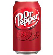 Упаковка безалкогольного напитка Dr Pepper 0.33 л х 24 банки Упаковка безалкогольного напитка Dr Pepper 0.33 л х 24 банки