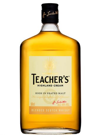 Виски Teacher's Highland Cream 4 года выдержки 0.5 л 40%