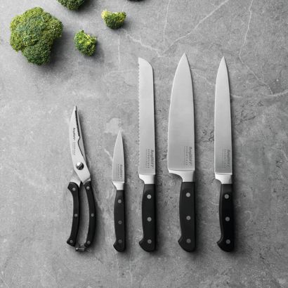 Кухонный нож Berghoff Essentials для хлеба 200 мм Black - Фото 3