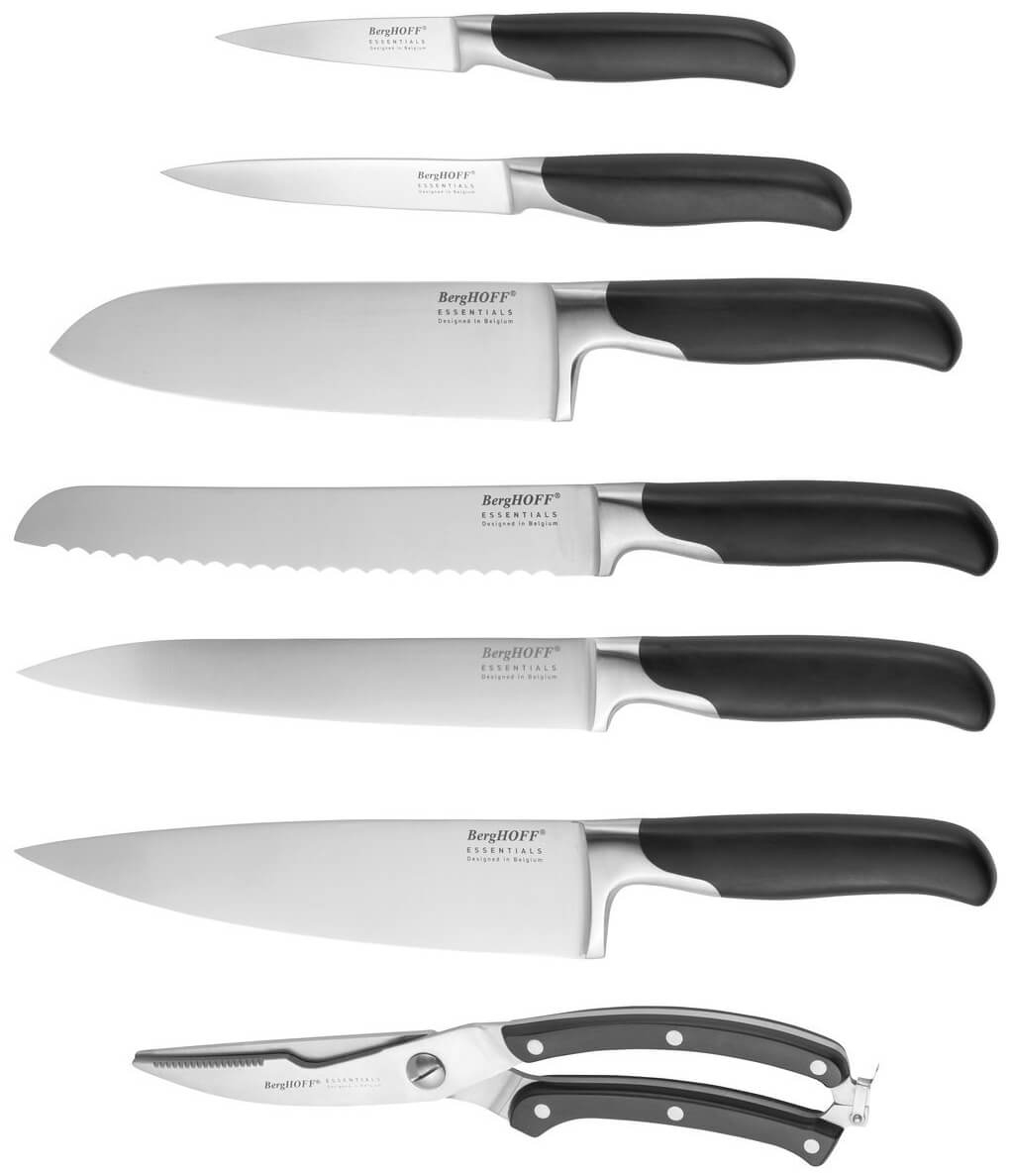  ножей BergHOFF Essentials в колоде 8 пр -  ы ножей .