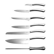 Набор ножей BergHOFF Essentials Concavo с подставкой из 8 предметов Набор ножей BergHOFF Essentials Concavo с подставкой из 8 предметов