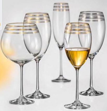 Набор бокалов для шампанского Bohemia Grandioso 230 мл 2 шт - Фото 3