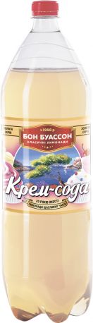 Упаковка напитка безалкогольного Бон Буассон Крем-Сода 2 л x 6 бутылок