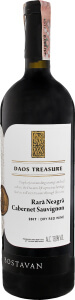 Вино Bostavan Dacian Treasure Rara Neagra & Cabernet красное сухое 0.75 л 13%