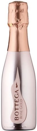 Вино игристое Bottega Gold Rose Spumante розовое брют 0.2 л 11.5%