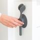 Щетка для посуды Brabantia с подставкой-присоской Темно-серая - Фото 3