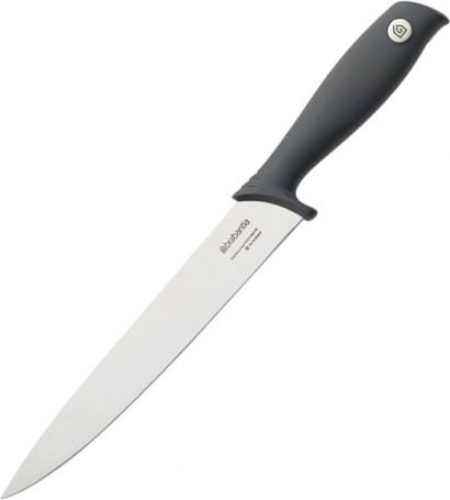 Кухонный нож Brabantia Tasty+ разделочный 330 мм Серый - Фото 1