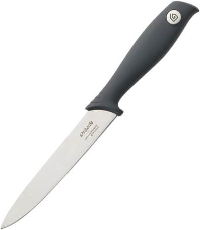 Кухонный нож Brabantia Tasty+ универсальный 240 мм Серый - Фото 1