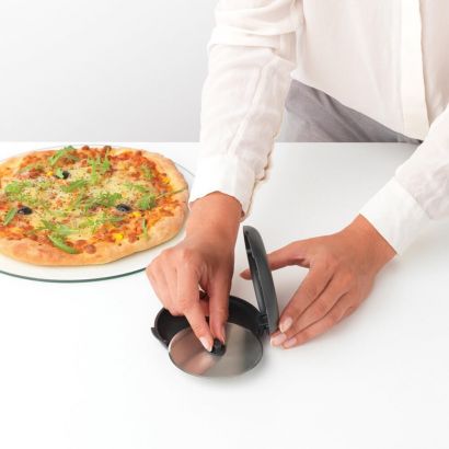 Кухонный нож Brabantia Tasty+ для пиццы 110 мм Cерый - Фото 4