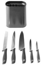 Набор ножей Brabantia Tasty+ Slice & Dice с подставкой 6 предметов Набор ножей Brabantia Tasty+ Slice & Dice с подставкой 6 предметов