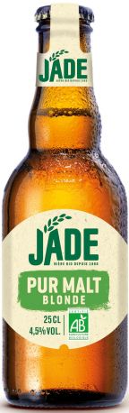 Упаковка пива Brasserie Castelain Jade светлое органическое 4.5% 0.25 л x 6 шт - Фото 1