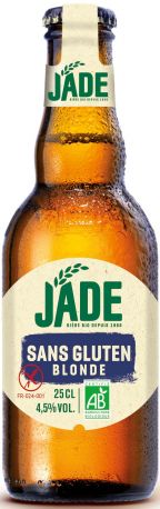 Упаковка пива Brasserie Castelain Jade светлое органическое без глютена 4.5% 0.25 л x 6 шт - Фото 1