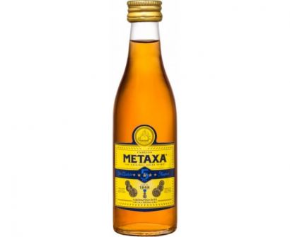 Бренди Metaxa 5* 0.05 л 38%