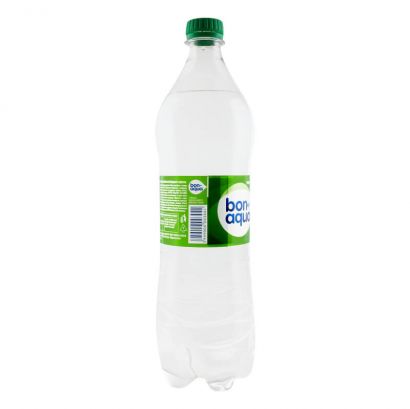 Упаковка минеральной среднегазированной воды BonAqua 1 л х 12 бутылок - Фото 12