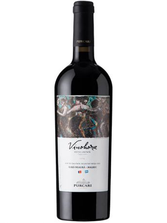 Вино Purcari Vinohora Rara Neagra & Malbec красное сухое 0.75 л 14%