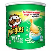 Чипсы Pringles Sour Cream & Onion Сметана-лук 40 г Чипсы Pringles Sour Cream & Onion Сметана-лук 40 г