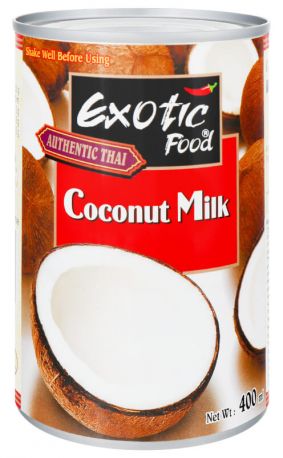 Молоко кокосовое Exotic Food 400 мл - Фото 5