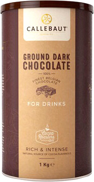 Бельгийский чёрный шоколад Callebaut для напитков 1 кг - Фото 1