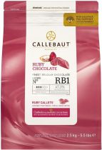 Бельгийский шоколад Callebaut Ruby - RB1 2.5 кг Бельгийский шоколад Callebaut Ruby - RB1 2.5 кг