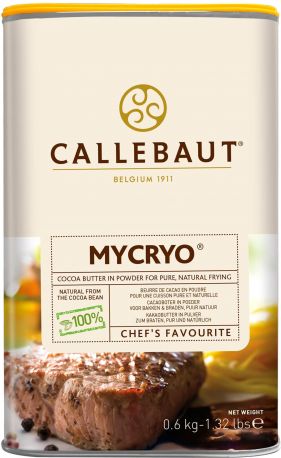 Какао-масло Callebaut Mycryo в виде порошка 600 г - Фото 1