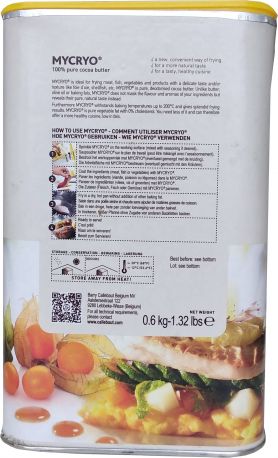 Какао-масло Callebaut Mycryo в виде порошка 600 г - Фото 3