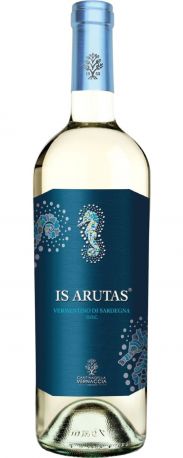 Вино Is Arutas-Vermentino di Sardegna DOC белое сухое 0.75 л 13.5%