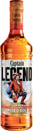 Ромовый напиток Captain Morgan Spiced Gold Лимитированная серия 0.7 л 35% - Фото 5